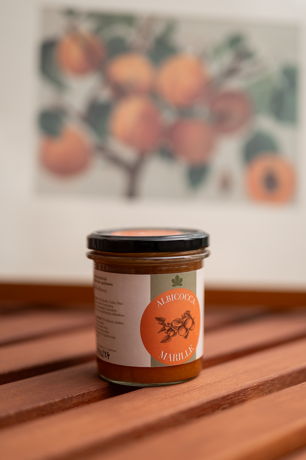 Hausgemachte Marillenmarmelade vom Hofgut Antlas
